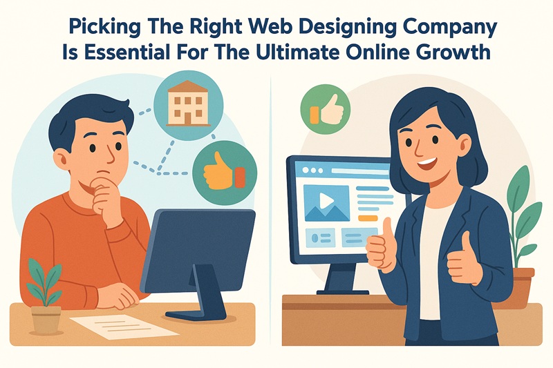 Picking The Right Web Designing Company Is Essential For The Ultimate Online Growth